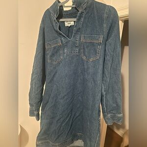 Velvet Heart Blue Denim Dress